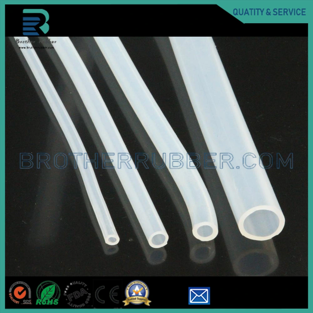 Food Grade Custom Smooth Soft Various Rubber Tube Silicone Tubing