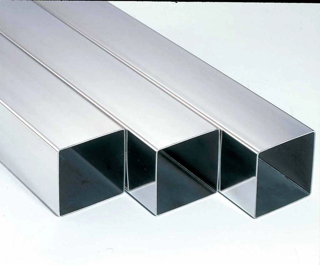 Hot Dipped Galvanized Hollow Section Steel Steel Square Pipe 80X80X2.5mm Stainless Steel Rectangular Tubing