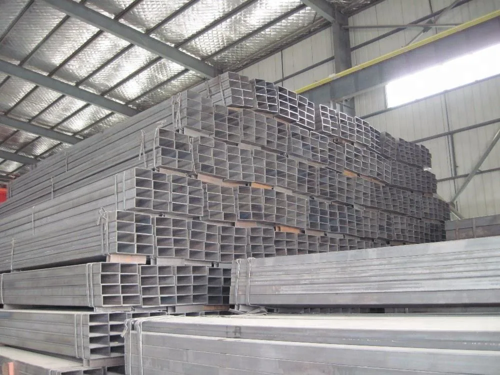 Factory Price Q235 ERW Black Rectangular Square Hollow Section Pipe