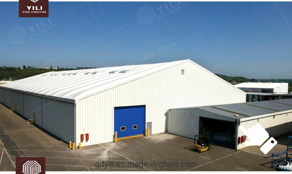 Frame Building Industrial Steel Structure Workshop / Warehouse Prefab Building