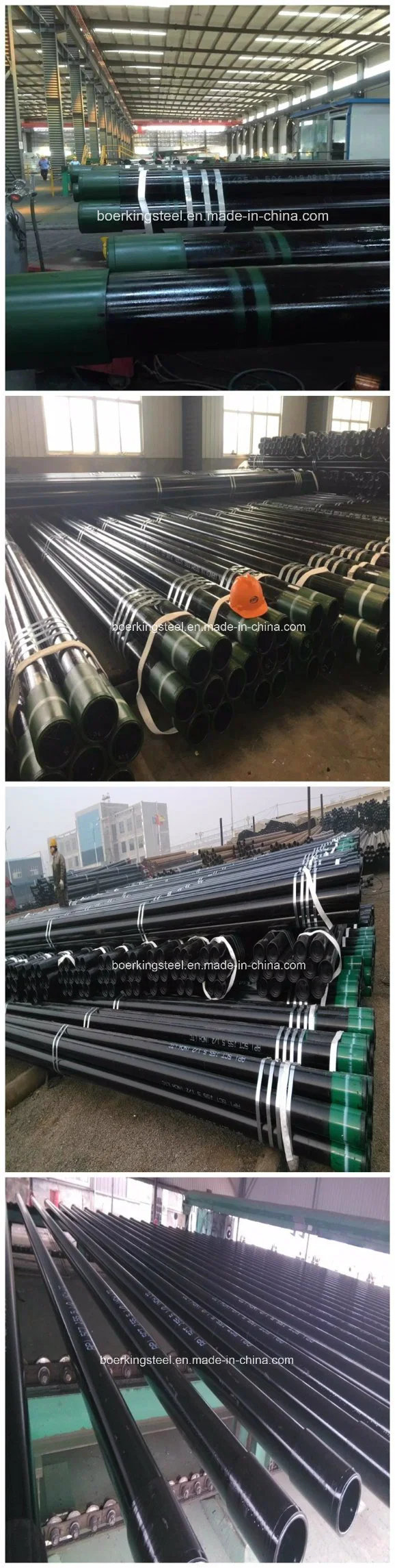 Manufacturer API Grade J55 K55 N80 L80 P110 Used Oil Well Steel Casing Pipe Tubing