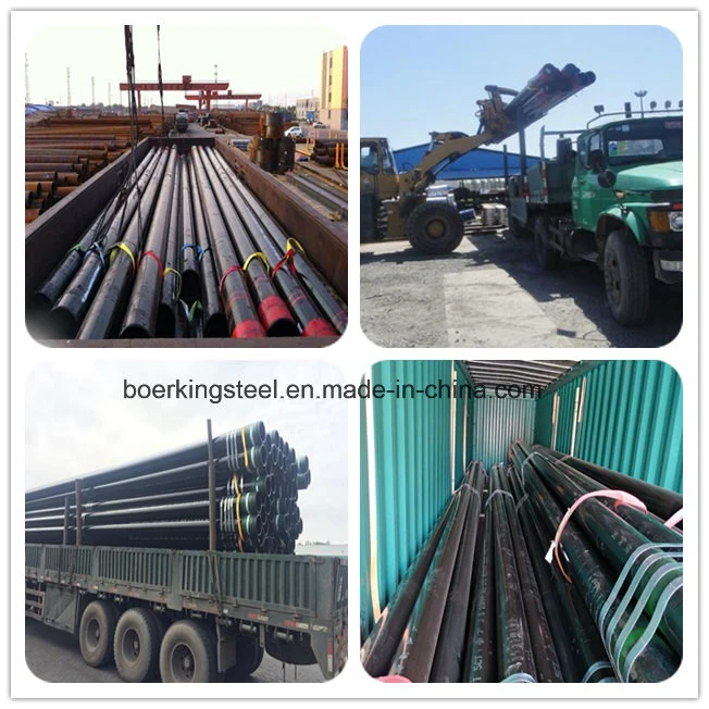 Manufacturer API Grade J55 K55 N80 L80 P110 Used Oil Well Steel Casing Pipe Tubing