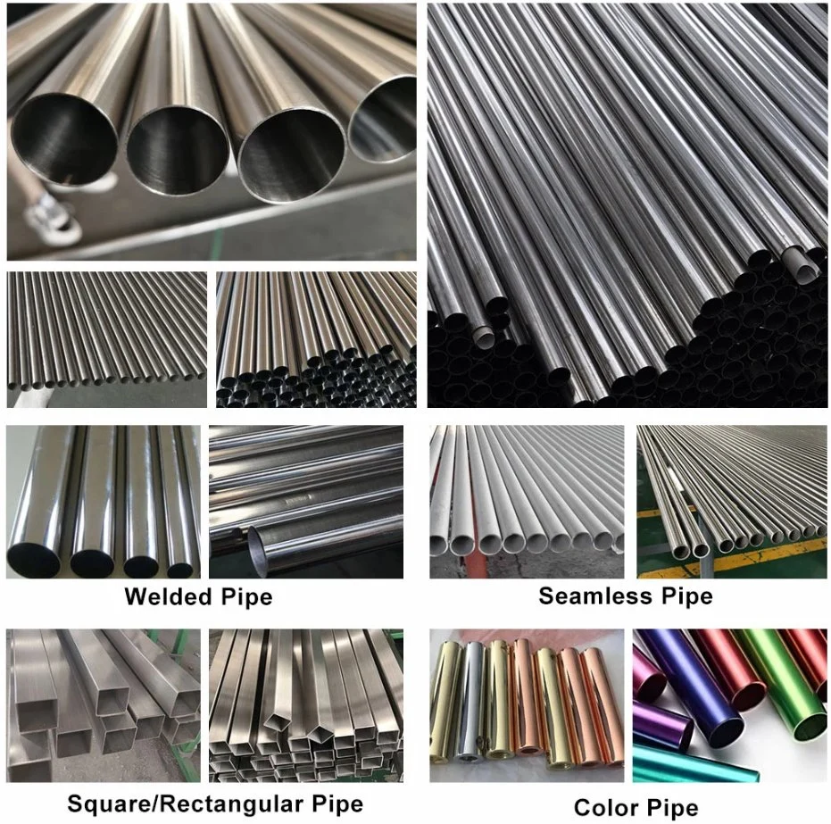 China Professional Supplier Seamless Welded SUS 301 304 304L 316L 321 430 Stainless Steel Tubing for Sale