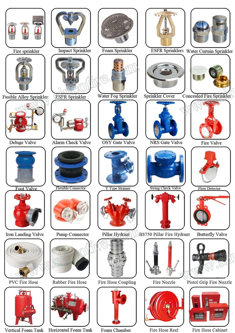 2.5 Inch Fire Hose with Storz Coupling Branch Pipe Fire Nozzle