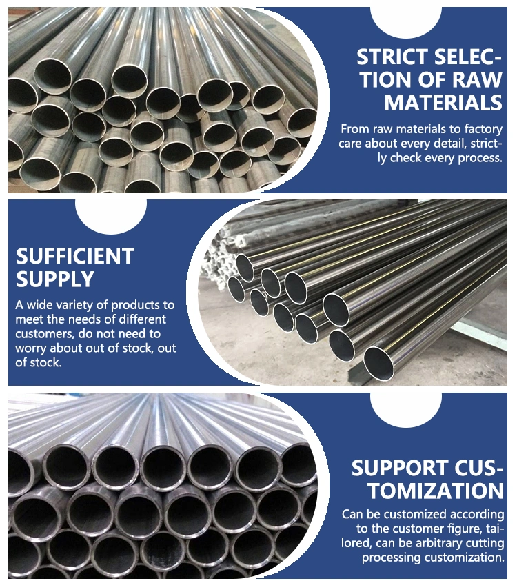 Seamless Stainless Steel Tube 022cr19ni10 0Cr18Ni9 / ASTM 304L 304 Steel Pipe / Tube Stainless Steel 304L 316 316L 310 310S 321 304 Stainless Steel Tube