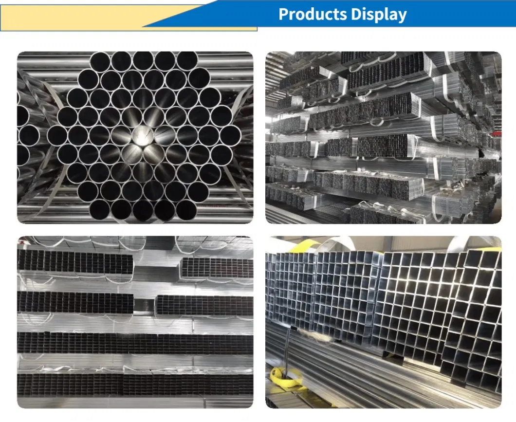 China Products/Suppliers Steel Structural Welded Rectangular and Square Pipe Tube