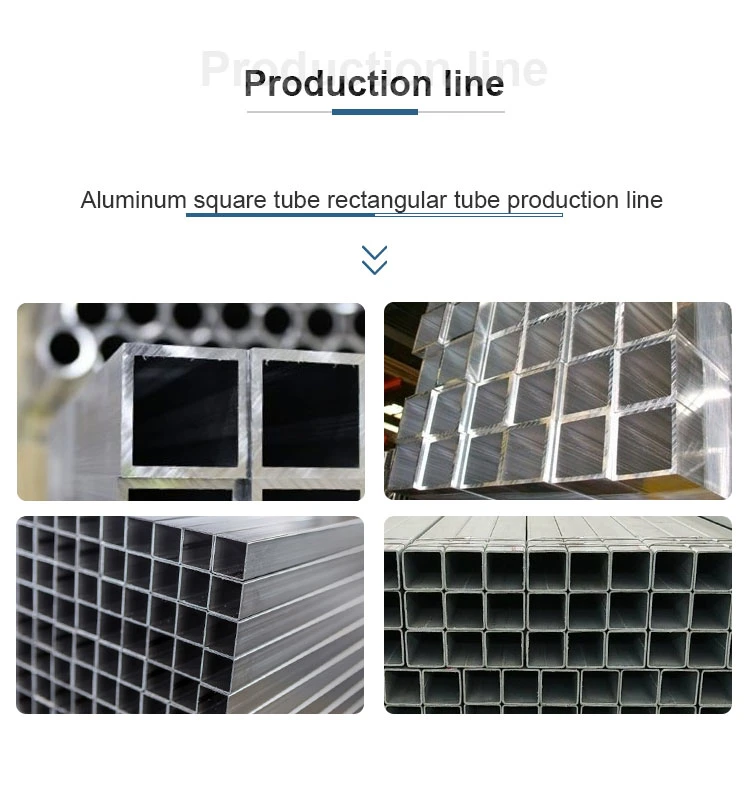 Aluminium Alloy Tube/Pipe 6005/6063/6082 T5 T6 H112 Round/Square/Rectangular