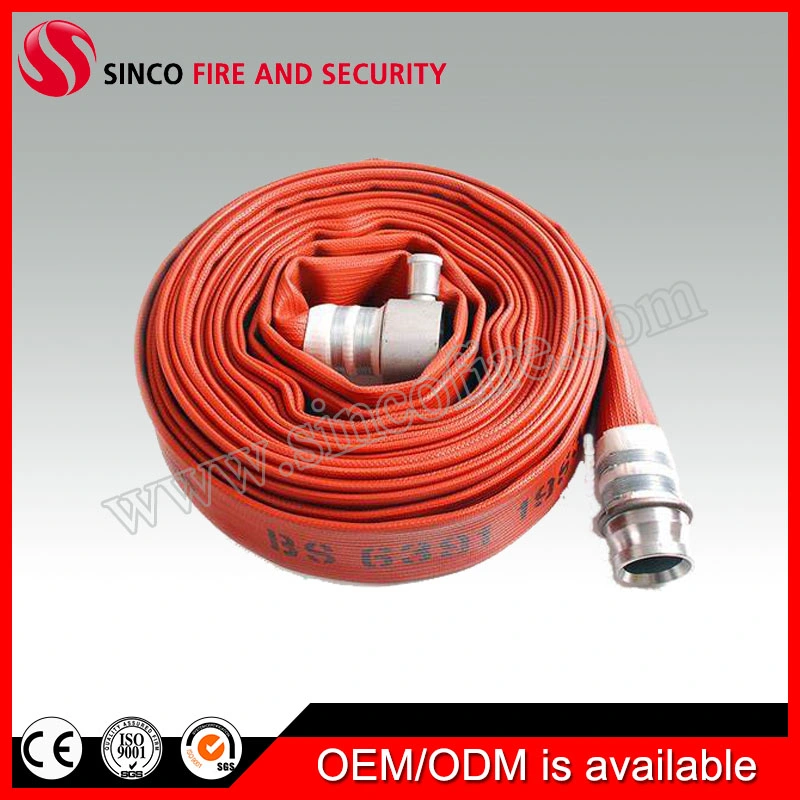 Layflat Firefighting Equipment Agricultural Irrigation Canvas Hose Pipe