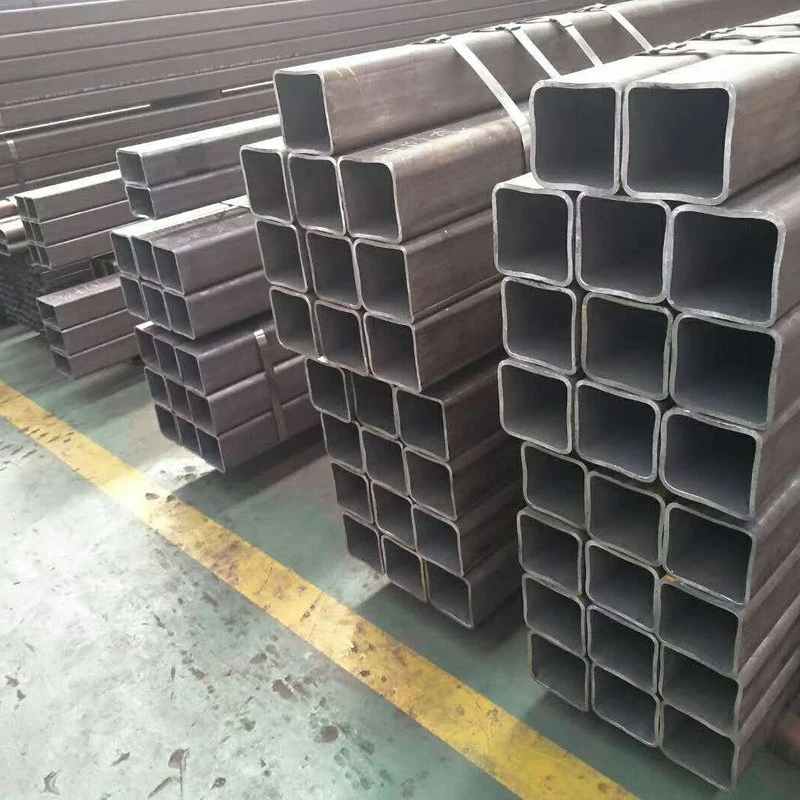 St52 Seamless Rectangular Steel Pipe 60*80*4 Q355b Square Tubes