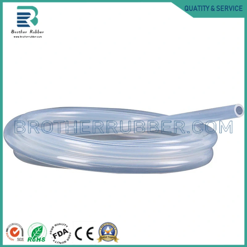 High Quality Custom Food Grade Silicone Clear Rubber Tubing