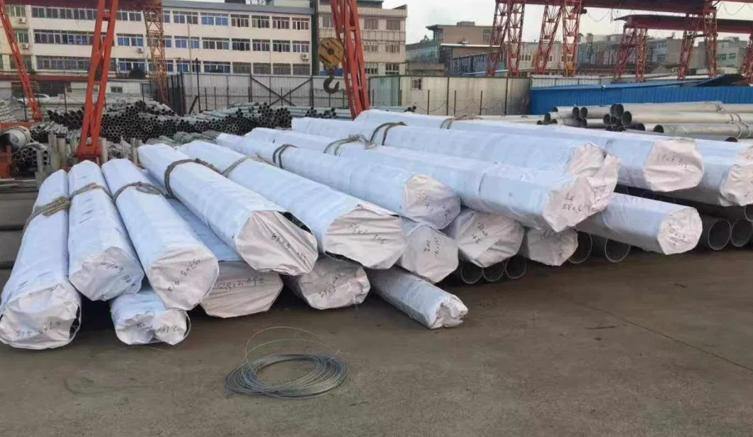 Large Diameter ASTM 201 202 304 316L 321 347 317L 430 410 409 SUS Stainless Steel Tubing for Industrial Construction