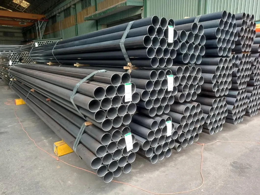 Carbon Steel Pipe Steel Tube Seamless ASTM A36 S335 Ss400 Hot Rolled Iron Metal Sch40 GB Standard ISO Certificate Round Shape for Pipeline