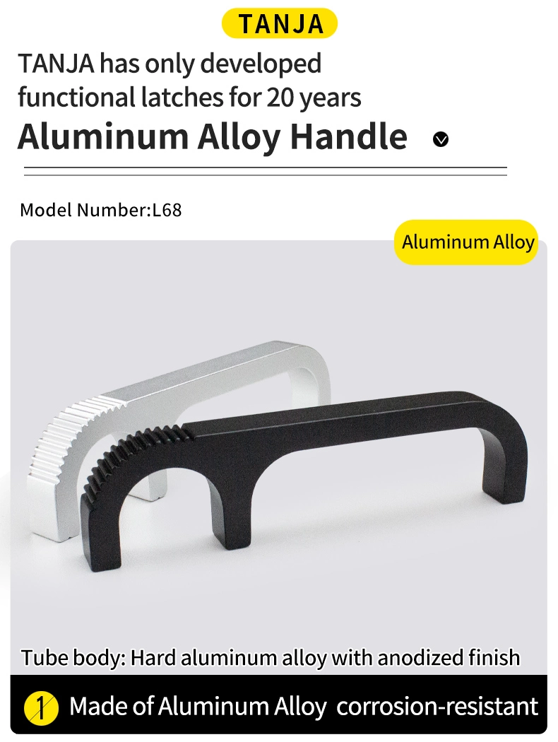 Aluminum Alloy Handle for Machine Tools Automation Equipment Testing/Medical Instruments