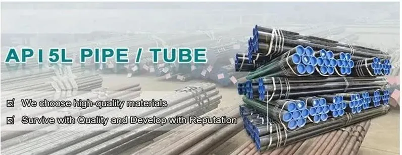 Liquid Oil Gas Transmission Piling Pipe X42r Steel Line Pipe