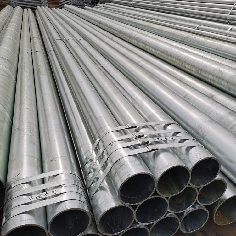 Factory Wholesale Hot DIP Galvanized Pipe 6&quot; Sch 40 A500 ASTM A53 Galvanized Steel Pipe 1.5 Inch