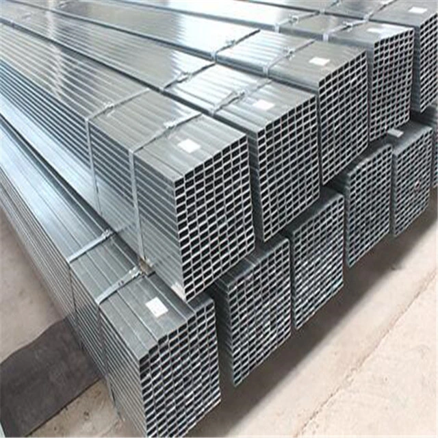 Different Size Gi Pipe Square Steel Pipe Structural Welded Pre Galvanized Rectangular Tube