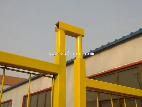 High Quality Steel Tubing Electric Welded Galvanized Temporary Fence