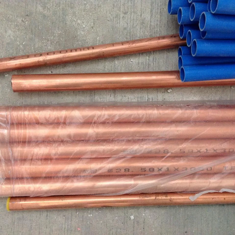 Copper Tube 1/4&prime; &prime; 1/2&prime; &prime; Inch Copper Pipe for Air Conditioner and Refrigerator