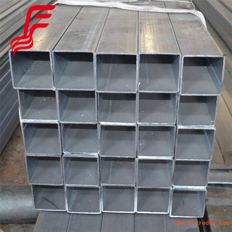 Galvanized Hollow Tube/Pipe Gi Rectangular Square Hollow Section