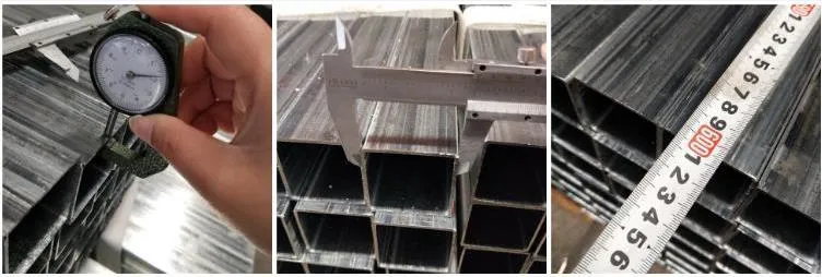 High Quality Square Rectangle Pipe Hollow Section Rhs Steel Profiles Cost Square Pipe Hollow Section for Building Materials