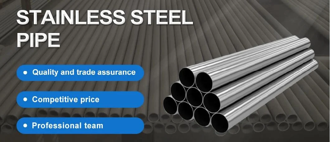 China Professional Supplier Seamless Welded SUS 301 304 304L 316L 321 430 Stainless Steel Tubing for Sale