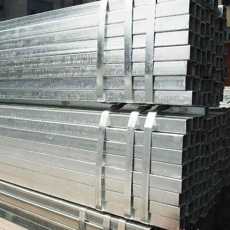 Q195 Hot DIP Cold Rolled Pre Galvanized Square Steel Pipe Tube Manufacturer