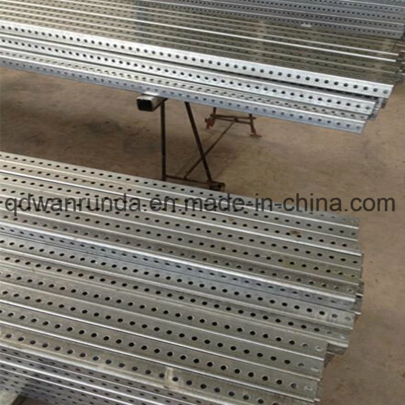 Telescoping Perforated Galvanized Steel Square Tube