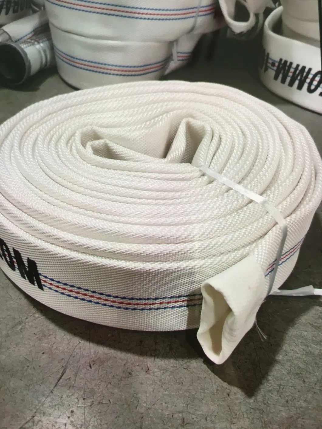 Manufacture 25m 1.3MPa Price Fire Layflat Fighting Equipment Canvas Hose Water Pipe