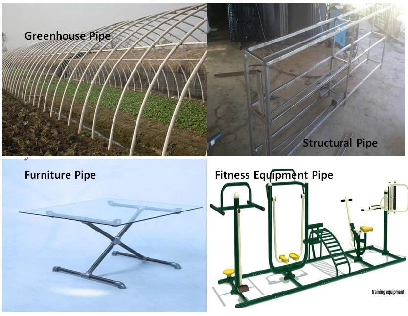 Hot Dipped Galvanized Hollow Section Steel Steel Square Pipe 80X80X2.5mm Stainless Steel Rectangular Tubing