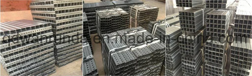 HDG or Pre Galvanized Telescoping Tube / Perforated Tube