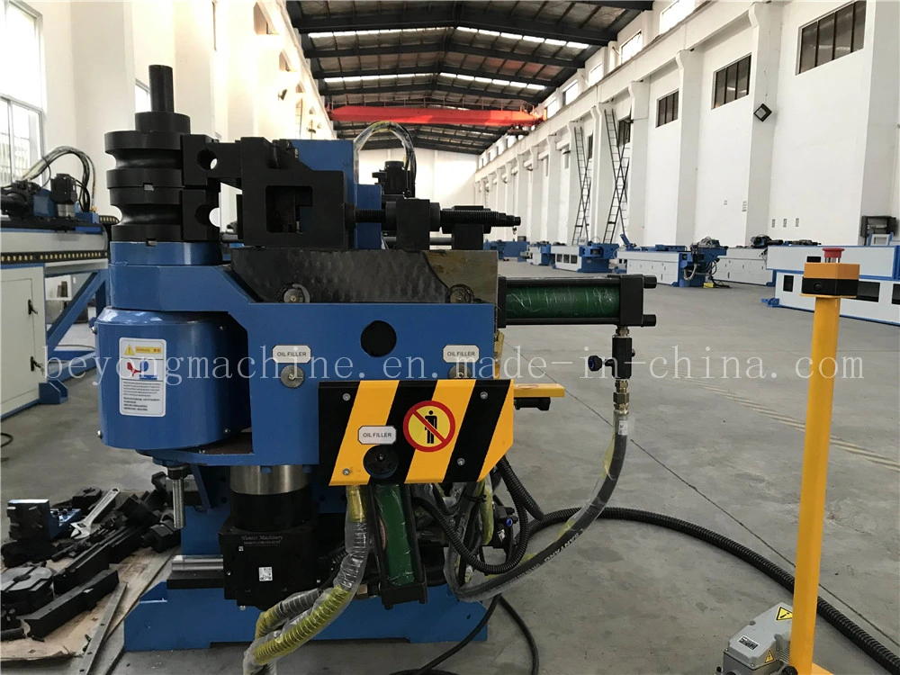 Hydraulic 3D CNC Tube Bender,Wheel Barrow Full Automatic CNC Tube and Pipe Bending Machine for Copper, Stain Steel,Alumium,Carbon Steel,Alloy for by-Sb-50CNC