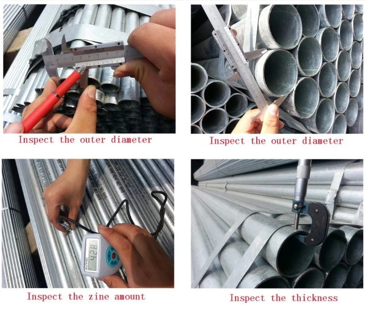 Factory Direct Sales Greenhouse Galvanized Pipe 3&quot; Sch 40 ASTM A53 Galvanized Steel Pipe Price Per Meter