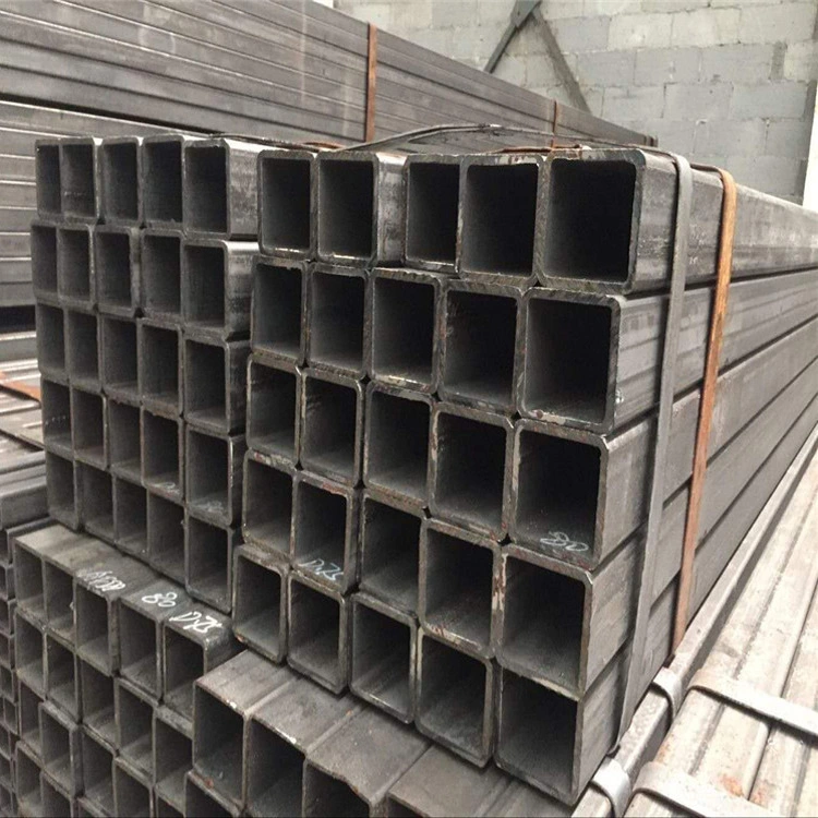 High Quality Q345b 110X110 DIN En 10210 Inox Ss Black Iron Sq 40X40X3mm Shs Metal Carbon Square Tubular A513 Metal Seamless Square Tube Pipe