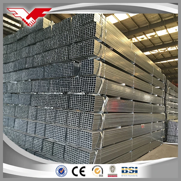 Galvanized Circle Square Rectangular Steel Hollow Section for Greenhouse, Fencing Post