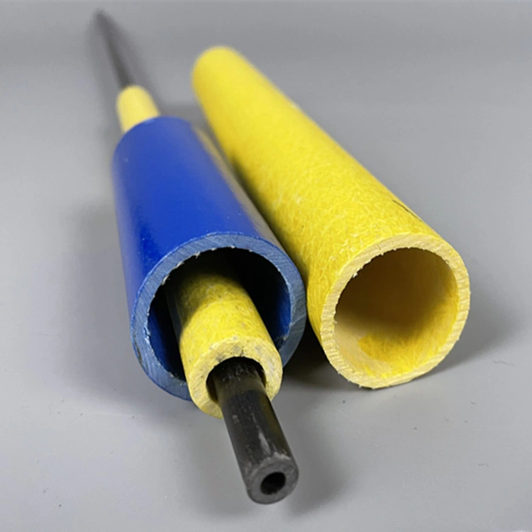 FRP Pultrusion Flexible Solid Composite Pultruded Fiberglass Profile Tube