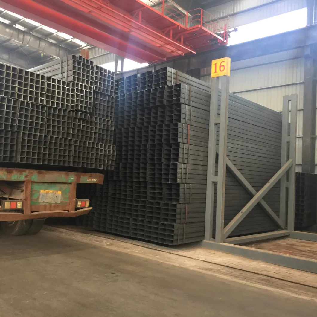 Ms Galvanised Steel Pipe ASTM A500 Grade a Galvanized Square Steel Pipes/Galvanized Rectangular Steel Pipes/Galvanised Square Tube/Galvanized Rectangular Tube