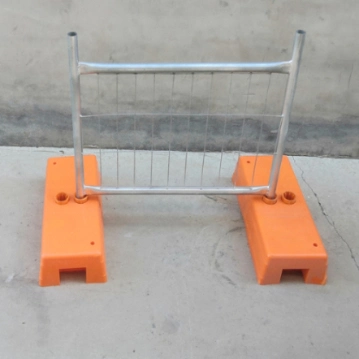 High Quality Steel Tubing Electric Welded Galvanized Temporary Fence