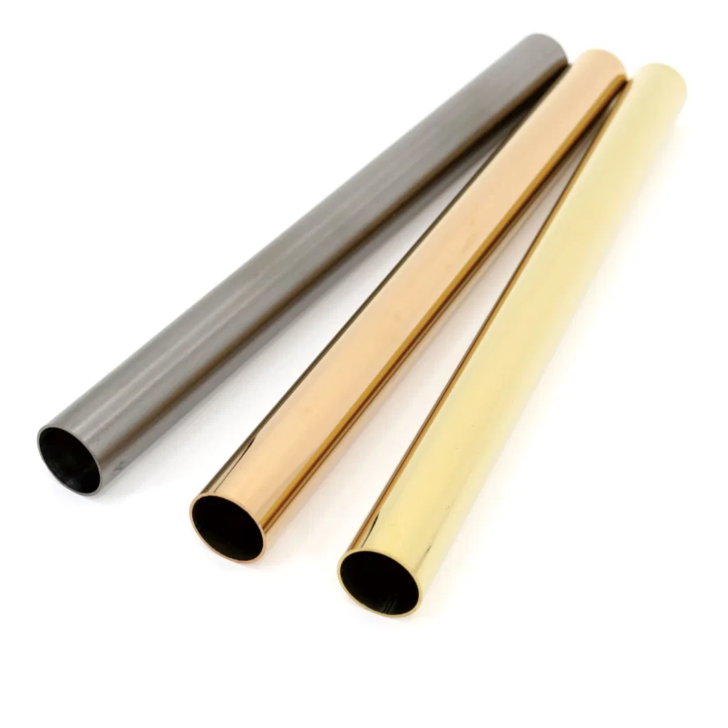 Color Coated Stainless Steel Tubing for Stair Handrail