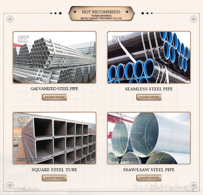 Iron Pipe 6 Meter Welded 150X150 Hot Dipped Galvanized Square Steel Pipe ERW Welded Hot Rolled Black Carbon Rectangular Hollow Section Square Steel Pipe Tube