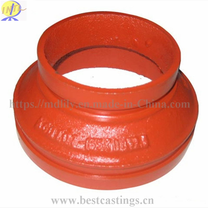 OEM UL/FM Ductile Iron Grooved Coupling Galvanized Pipe Fittings for Fire Fighting