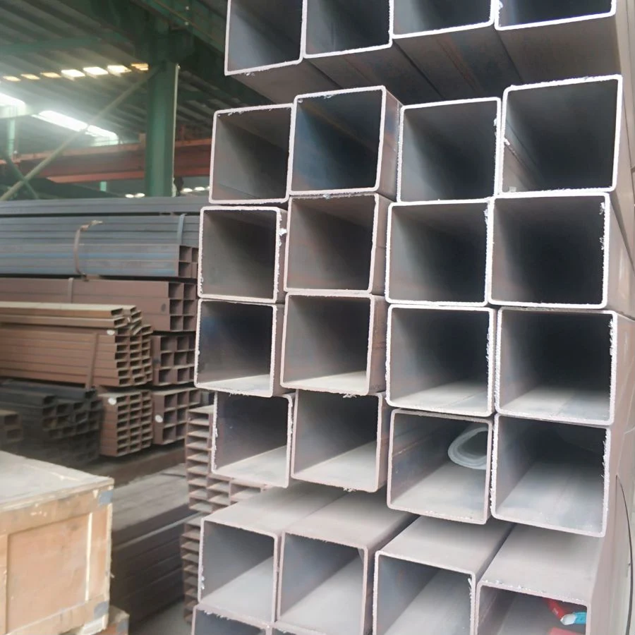 Mild Steel Rectangular Square Hollow Section Square Steel Tube Used in Construction