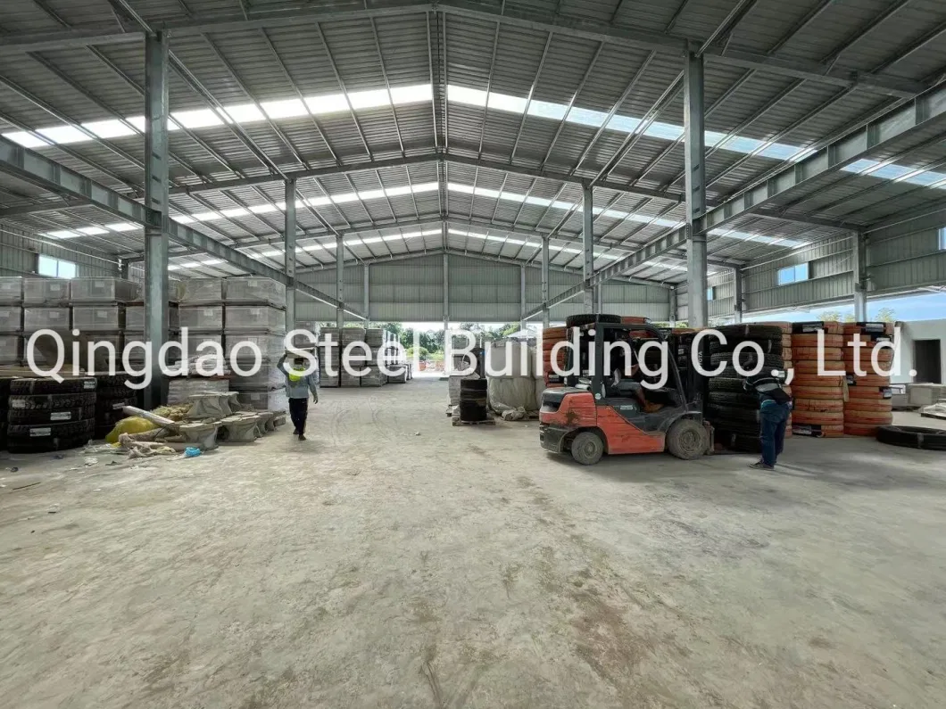 Prefabricated Metal Building Steel Structure Warehouse Storage Shed Construction Building