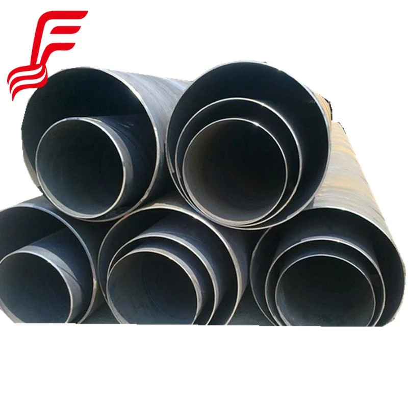 ASTM A500 Steel Pipe ERW Hollow Sections Structural Black ERW Pipe