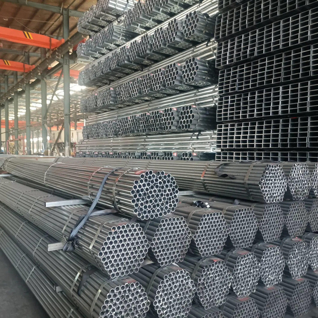 Factory Directly Supply Carbon Steel Tube/Pipe Q235/S235jr/A36 Ms Welded Black Square Pipe Mild Galvanized Squaretube ERW Square Tube Rectangular Tube