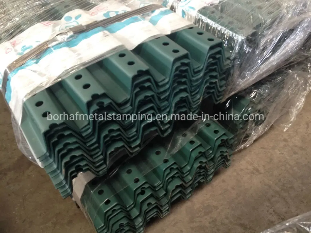 Galvanized Perforated Square Tube/Tubing Steel Square Tube Perforated Traffic Sign Post