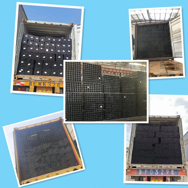 Black Iron Square Tube / Black Rectangular Steel Tube