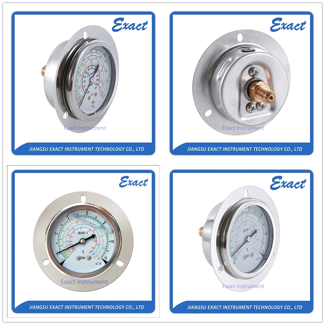 Refrigerant Pressure Gauge-R22, R410A, R417A, R507A, R134A, R404A, R407c, R452A, R449A, R448A, Pressure Gauge