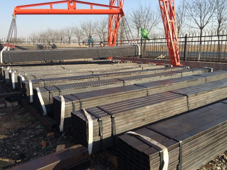 ERW Black Welded Steel Square Tubes Structural Square Steel Tubular