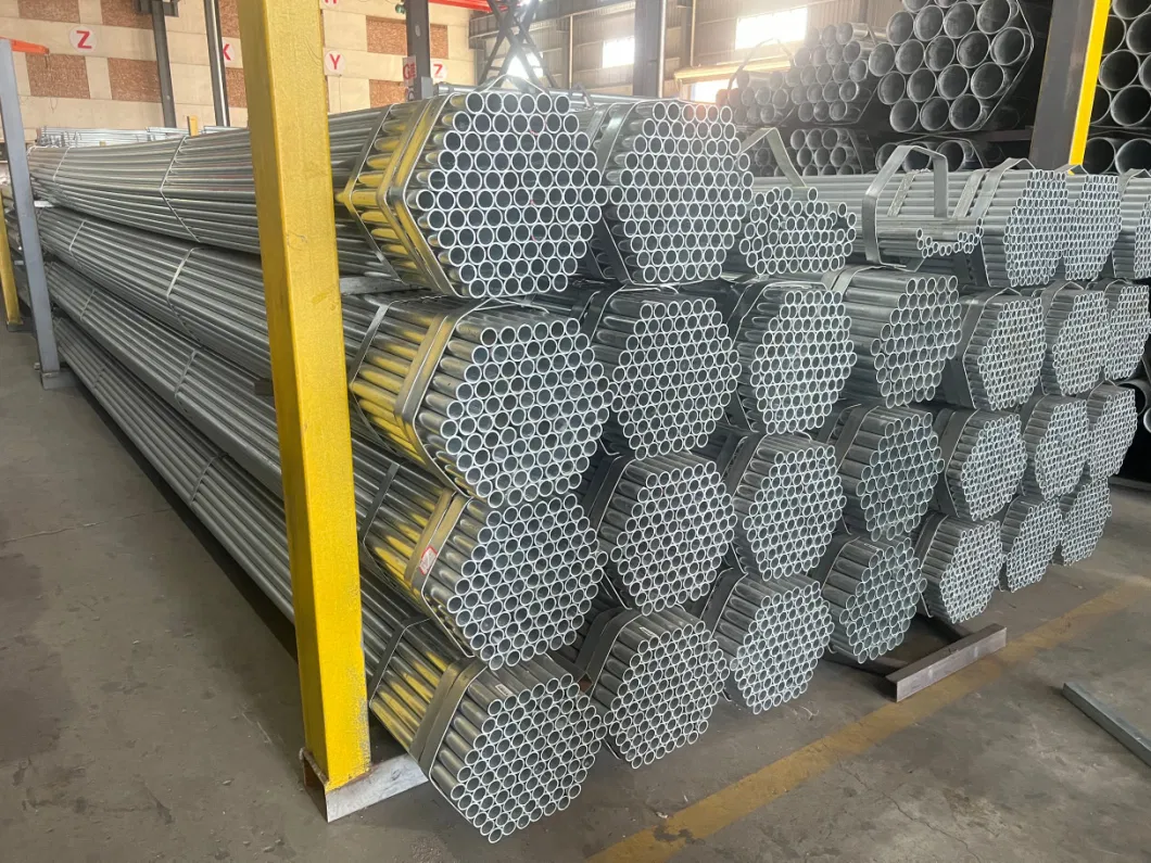 DN40 48.3mm 60mm 2 Inch Hot Galvanized Steel Round Pipe Hollow Section Rectangular Square Gi Tube SGCC, Sgcd1, Sgcd2, Sgcd3