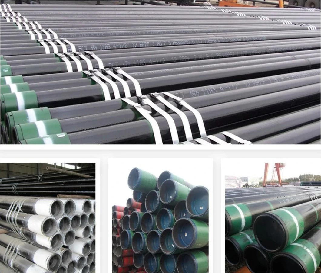 High Quality API 5CT Q125 API 5CT N80 Smls Tubing Oil Casing Pipe Casing &amp; Tubing Pipe for Oil &amp; Gas Transmission Borehole Casing Pipe